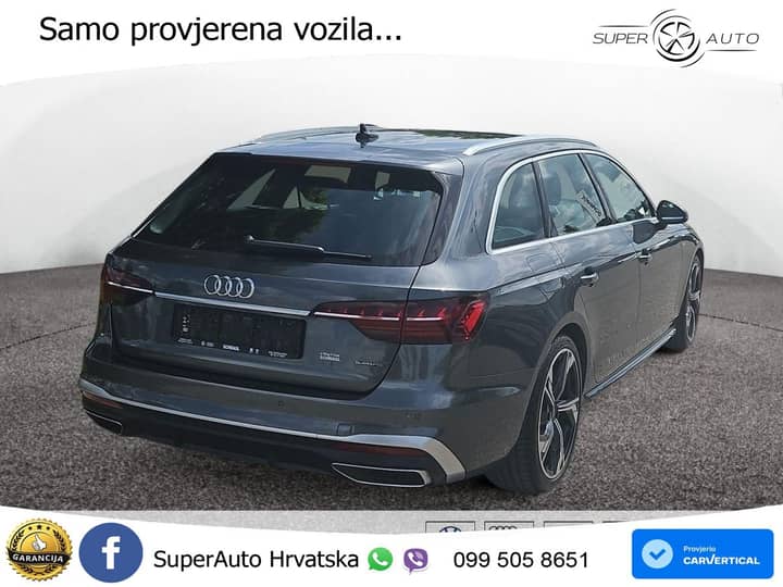 Audi A4 Avant 40 TDI quattro Aut. S line 204 KS, ACC+LED+GR SJED+VIRT+ASIST