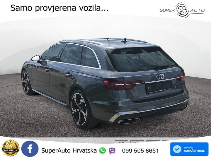 Audi A4 Avant 40 TDI quattro Aut. S line 204 KS, ACC+LED+GR SJED+VIRT+ASIST
