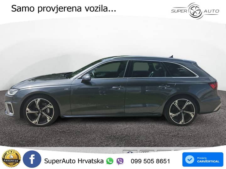 Audi A4 Avant 40 TDI quattro Aut. S line 204 KS, ACC+LED+GR SJED+VIRT+ASIST
