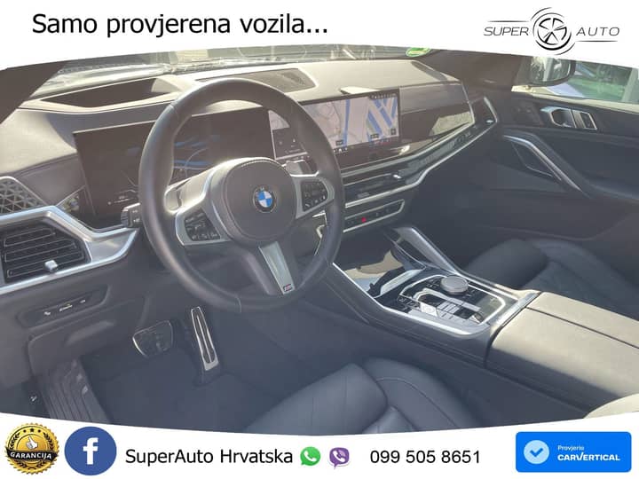 BMW X6 40d xDrive Steptronic M Sport 352 KS, LED+ACC+4xGR SJED+360+PANO