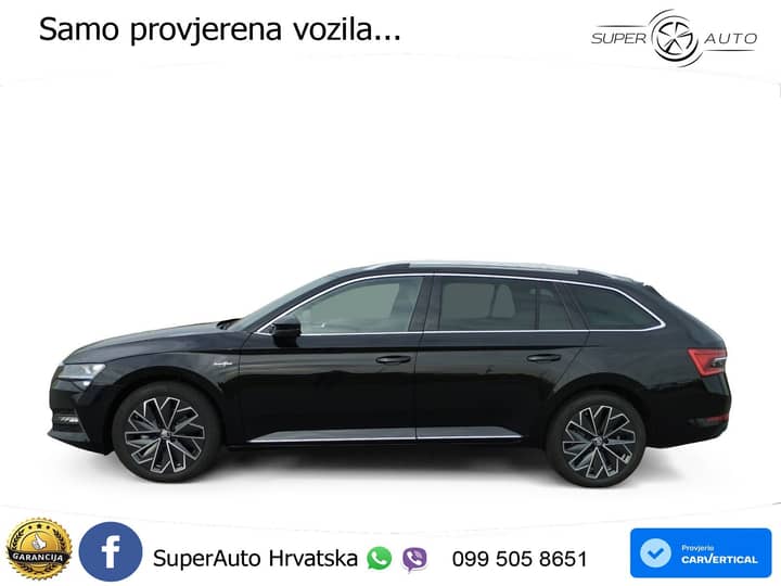 Škoda Superb Combi 2.0 TDI 4x4 L&K 193 KS, LED+ACC+4xGR SJED+360+PANO+PDC