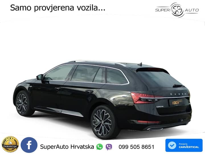 Škoda Superb Combi 2.0 TDI 4x4 L&K 193 KS, LED+ACC+4xGR SJED+360+PANO+PDC