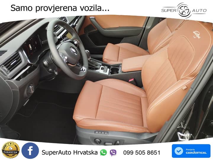 Škoda Superb Combi 2.0 TDI 4x4 L&K 193 KS, LED+ACC+4xGR SJED+360+PANO+PDC