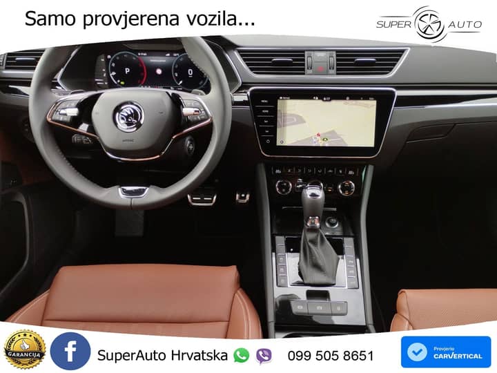 Škoda Superb Combi 2.0 TDI 4x4 L&K 193 KS, LED+ACC+4xGR SJED+360+PANO+PDC