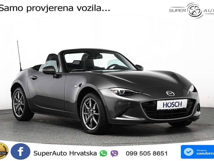 Mazda MX-5 1.5 SkyActiv-G Exclusive-Line 132 KS, KAM+GR SJED+PARK