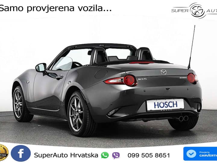 Mazda MX-5 1.5 SkyActiv-G Exclusive-Line 132 KS, KAM+GR SJED+PARK