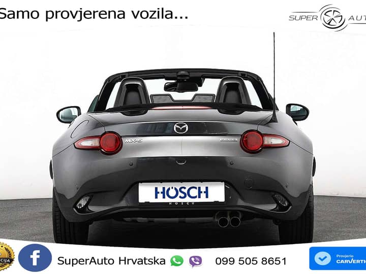 Mazda MX-5 1.5 SkyActiv-G Exclusive-Line 132 KS, KAM+GR SJED+PARK