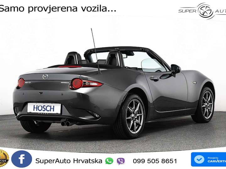 Mazda MX-5 1.5 SkyActiv-G Exclusive-Line 132 KS, KAM+GR SJED+PARK