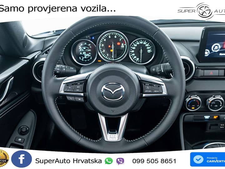 Mazda MX-5 1.5 SkyActiv-G Exclusive-Line 132 KS, KAM+GR SJED+PARK