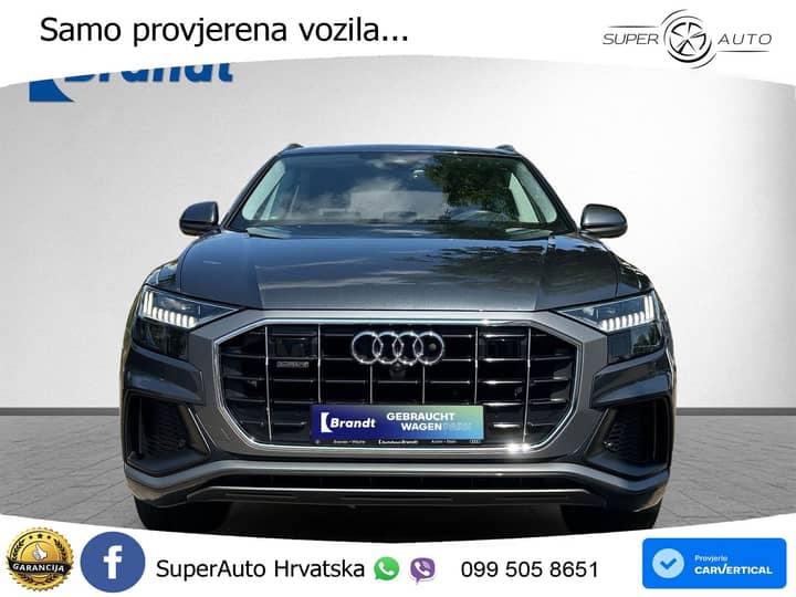 Audi Q8 50 TDI V6 quattro tiptronic S Line 286 KS, ZRAČNI+ACC+4xGR SJED+360+PDC