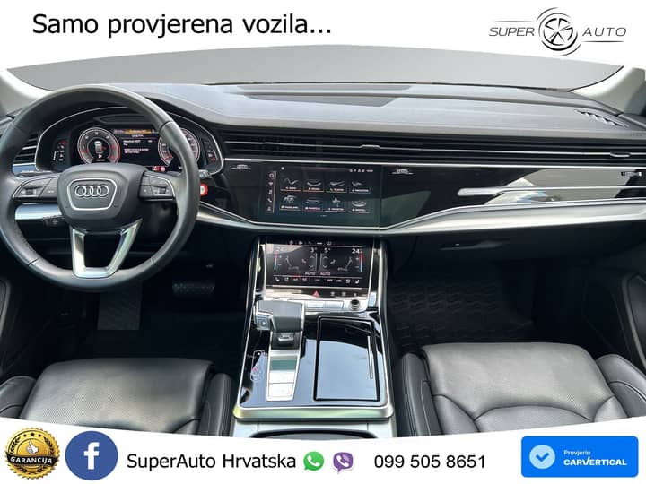 Audi Q8 50 TDI V6 quattro tiptronic S Line 286 KS, ZRAČNI+ACC+4xGR SJED+360+PDC