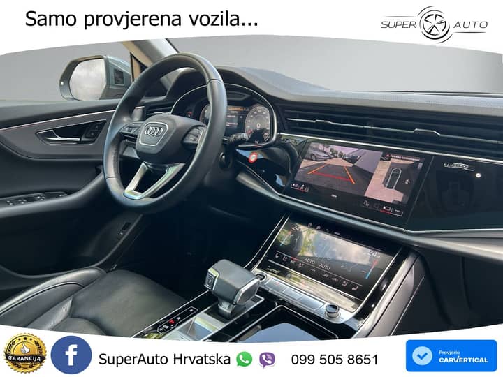 Audi Q8 50 TDI V6 quattro tiptronic S Line 286 KS, ZRAČNI+ACC+4xGR SJED+360+PDC