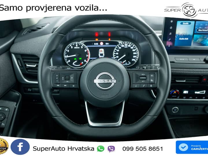 Nissan Qashqai 1.3 DIG-T Acenta 140 KS, ACC+KAM+NAVI