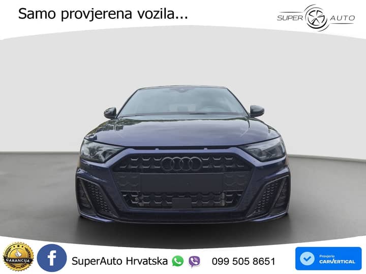 Audi A1 SB 30 TFSI S tronic S line 116 KS, KEY+VIRT+GR SJED+LED+LANE