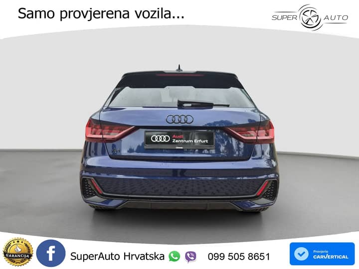 Audi A1 SB 30 TFSI S tronic S line 116 KS, KEY+VIRT+GR SJED+LED+LANE