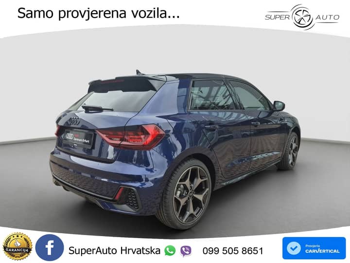 Audi A1 SB 30 TFSI S tronic S line 116 KS, KEY+VIRT+GR SJED+LED+LANE