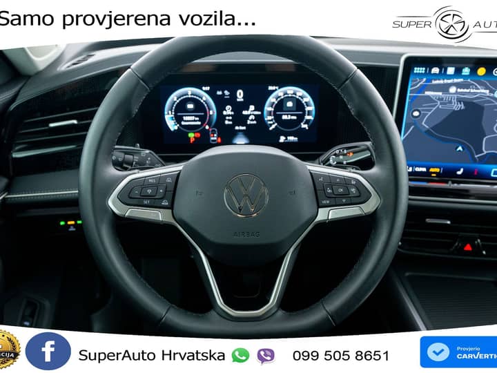 VW Passat Variant 2.0 TDI DSG Business 122 KS, LED+ACC+GR SJED+MASAŽA+KAM