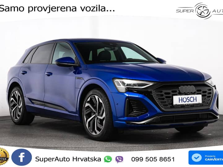 Audi Q8 e-tron 55 quattro 2x S line 408 KS, ZRAČNI+ACC+KAM+GR SJED+VIRT+NAVI