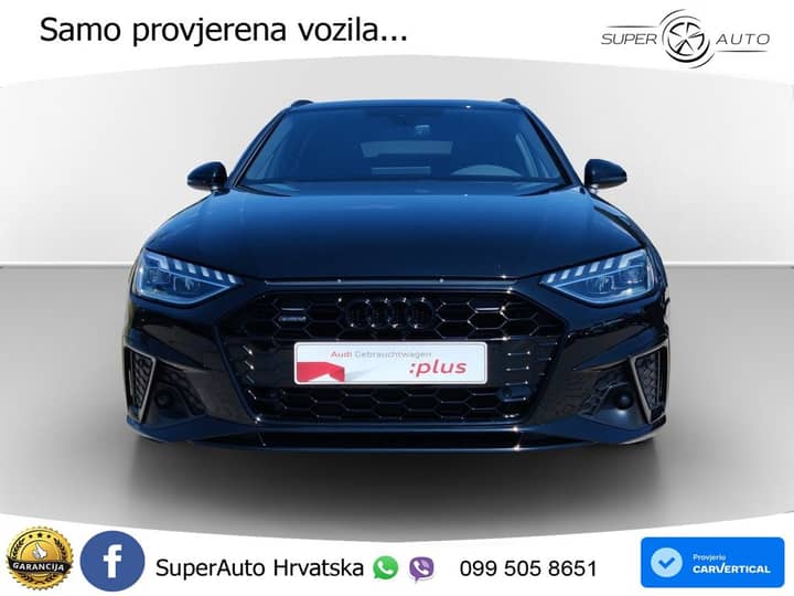 Audi A4 Avant 40 TDI quattro Aut. S line 204 KS, ACC+LED+GR SJED+VIRT+ASIST