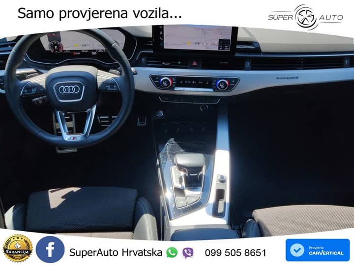 Audi A4 Avant 40 TDI quattro Aut. S line 204 KS, ACC+LED+GR SJED+VIRT+ASIST