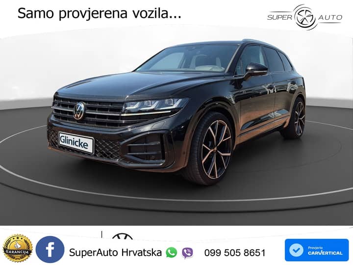 VW Touareg 3.0 TDI V6 4M Aut. R line 231 KS, ZRAČNI+MATRIX+ACC+4xGR SJED+KAM+PDC