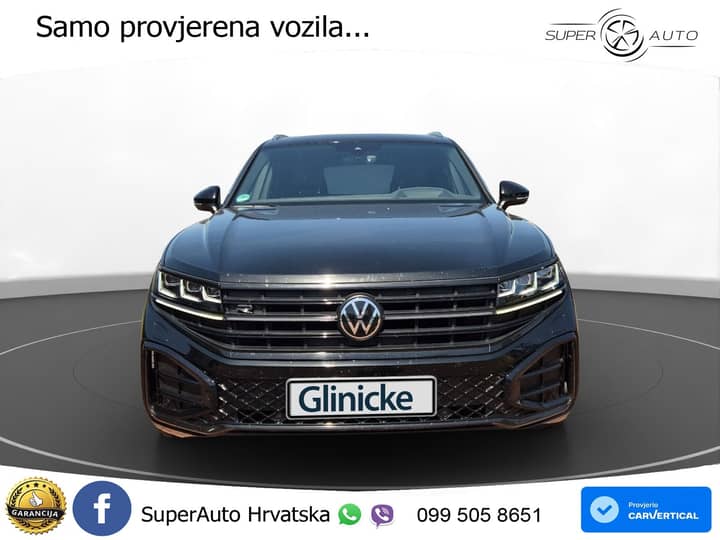 VW Touareg 3.0 TDI V6 4M Aut. R line 231 KS, ZRAČNI+MATRIX+ACC+4xGR SJED+KAM+PDC