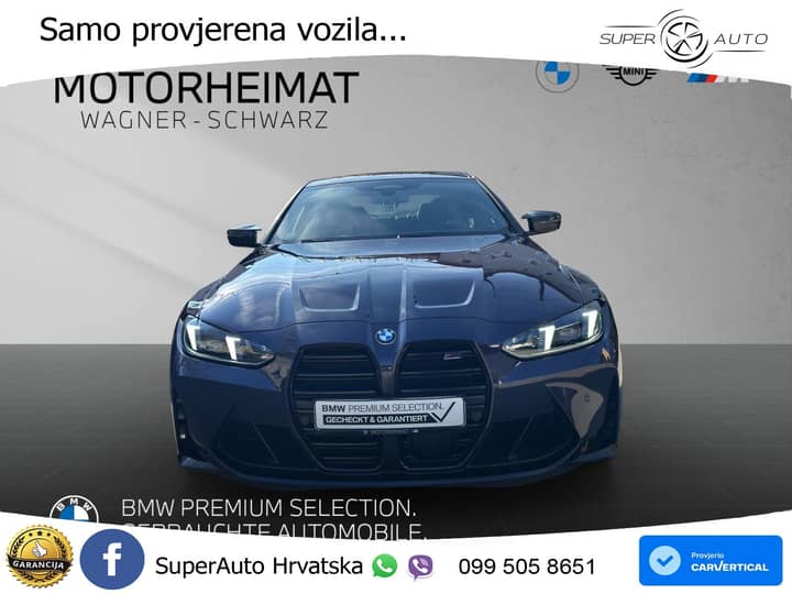BMW M4 Coupe xDrive Steptronic Comp. 530 KS, LED+ACC+HEAD+GR SJED+KAM+PDC