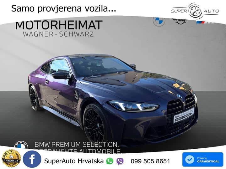 BMW M4 Coupe xDrive Steptronic Comp. 530 KS, LED+ACC+HEAD+GR SJED+KAM+PDC