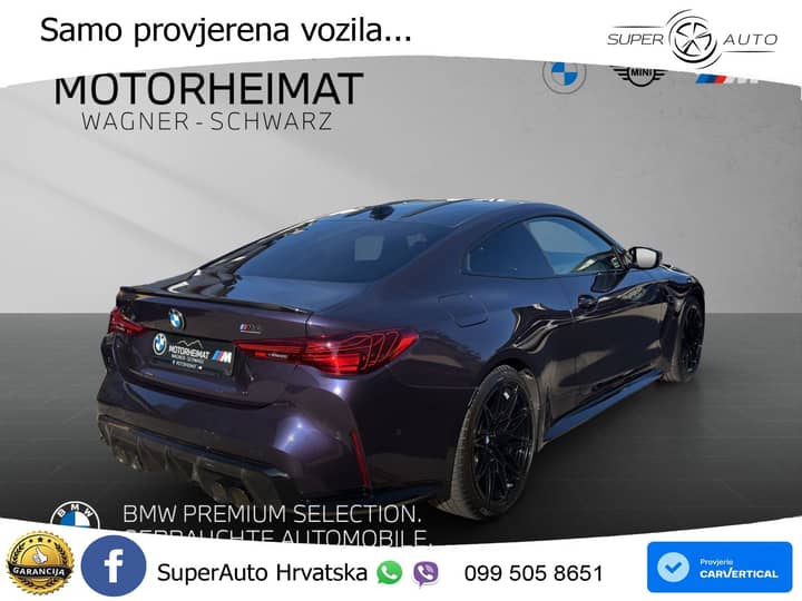 BMW M4 Coupe xDrive Steptronic Comp. 530 KS, LED+ACC+HEAD+GR SJED+KAM+PDC