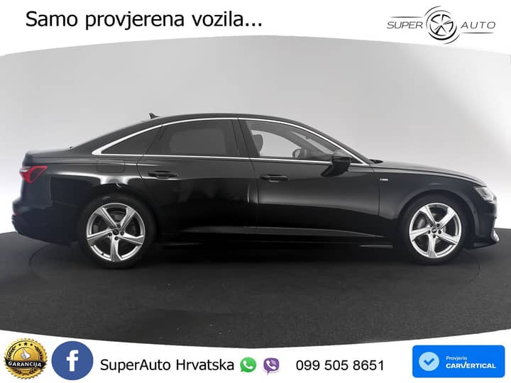 Audi A6 40 TDI quattro ultra S tronic 2x S line 204 KS, ACC+360+GR SJED+HEAD