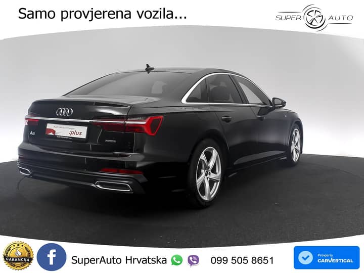Audi A6 40 TDI quattro ultra S tronic 2x S line 204 KS, ACC+360+GR SJED+HEAD