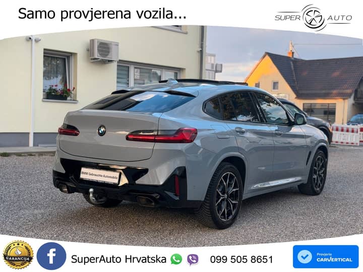BMW X4 30d xDrive Aut. M Sport Shadow 286 KS, LED+ACC+PANO+GR SJED+VIRT+HEAD