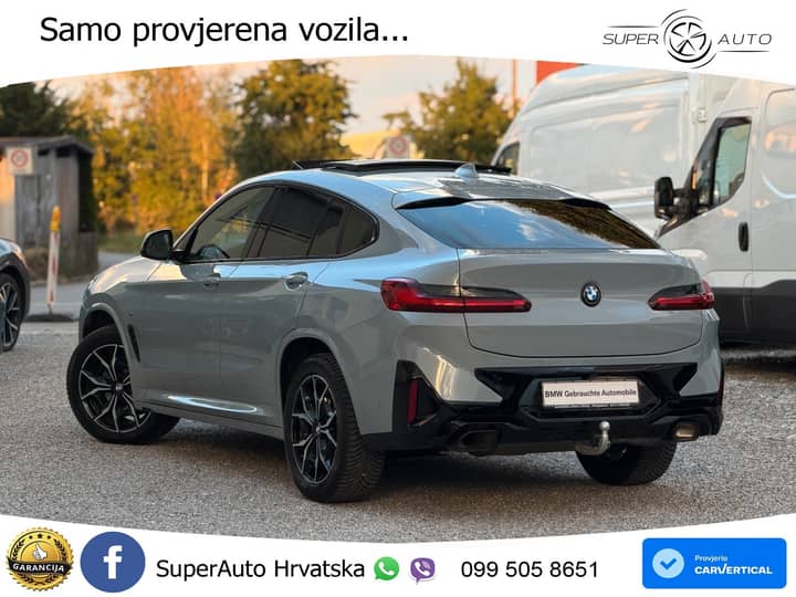 BMW X4 30d xDrive Aut. M Sport Shadow 286 KS, LED+ACC+PANO+GR SJED+VIRT+HEAD