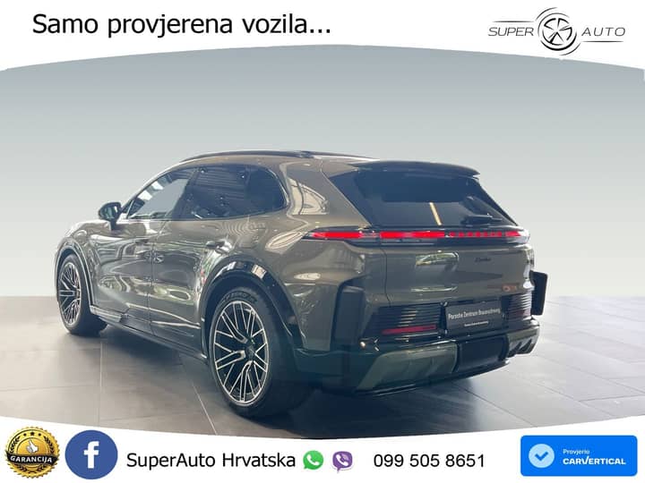 Porsche Cayenne Turbo Electric 1156 KS, PANO+ZRAČ+KAM+GR SJED+HEAD+ACC+KEY