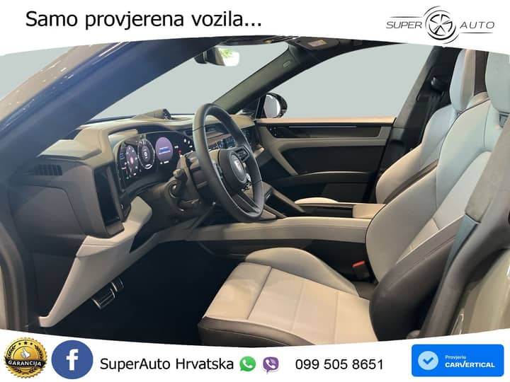 Porsche Cayenne Turbo Electric 1156 KS, PANO+ZRAČ+KAM+GR SJED+HEAD+ACC+KEY
