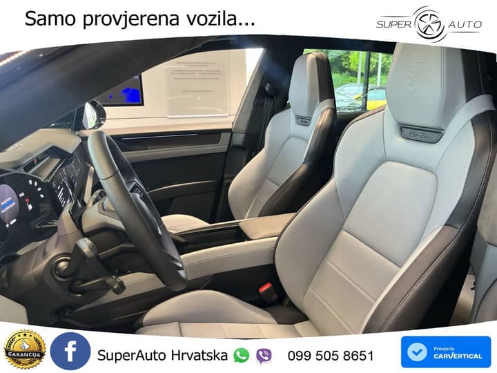 Porsche Cayenne Turbo Electric 1156 KS, PANO+ZRAČ+KAM+GR SJED+HEAD+ACC+KEY