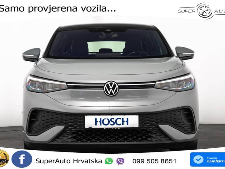 VW ID.5 Pro Performance 82 kWh 204 KS, ACC+KAM+GR SJED+VIRT+NAVI