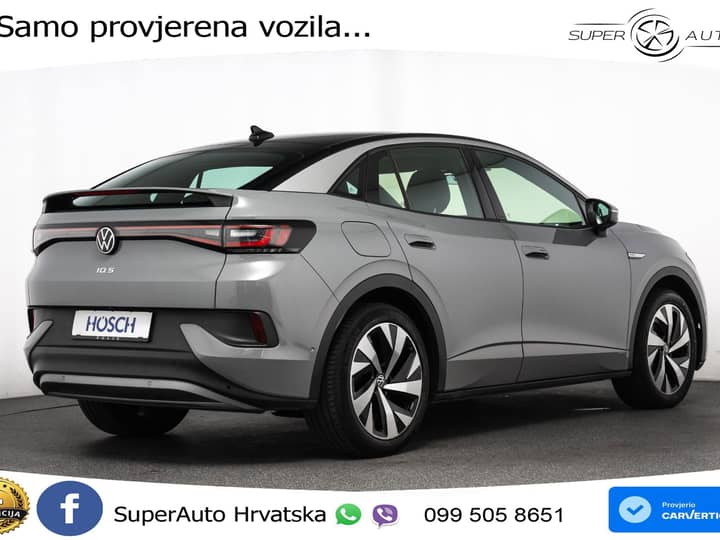 VW ID.5 Pro Performance 82 kWh 204 KS, ACC+KAM+GR SJED+VIRT+NAVI