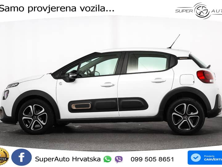 Citroen C3 1.2 PureTech 110 KS, LED+TEM+KLIMA+DAB