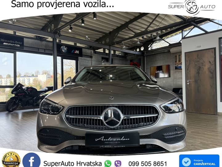 Mercedes C 200 Aut. Avantgarde 204 KS, ACC+KAM+GR SJED+VIRT+LANE