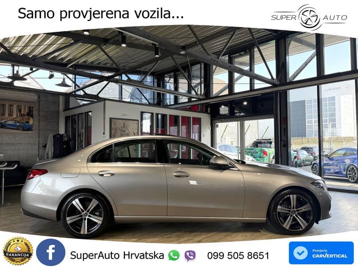 Mercedes C 200 Aut. Avantgarde 204 KS, ACC+KAM+GR SJED+VIRT+LANE