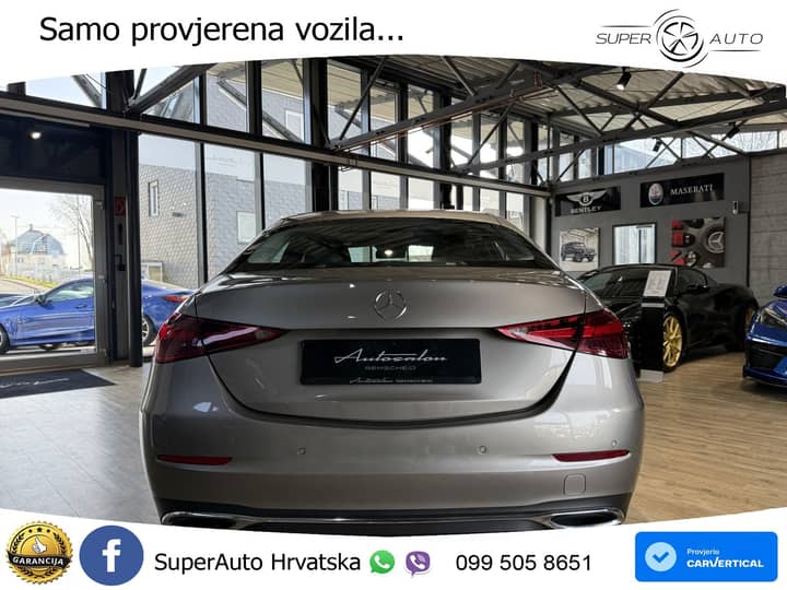 Mercedes C 200 Aut. Avantgarde 204 KS, ACC+KAM+GR SJED+VIRT+LANE