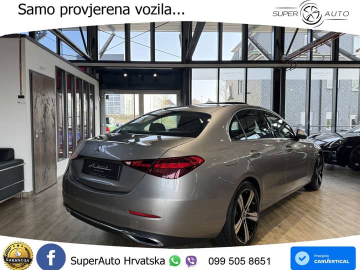 Mercedes C 200 Aut. Avantgarde 204 KS, ACC+KAM+GR SJED+VIRT+LANE