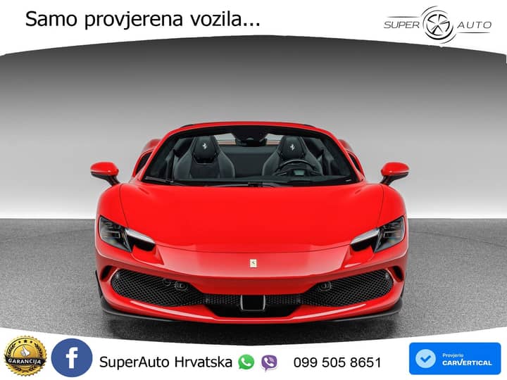 Ferrari 296 GTS 3.0 V6 PHEV Aut. 830 KS, LED+KAM+GR SJED+HEAD+VIRT