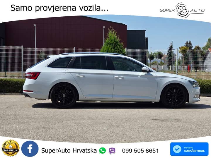 Škoda Superb Combi 2.0 TSI 4x4 DSG Laurin&Klement 280 KS, PANO+GR SJED+TEM