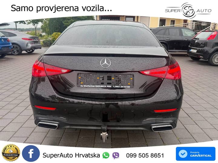 Mercedes C 180 9G-Tr. AMG 170 KS, LED+ACC+GR SJED+360+VIRT+PDC