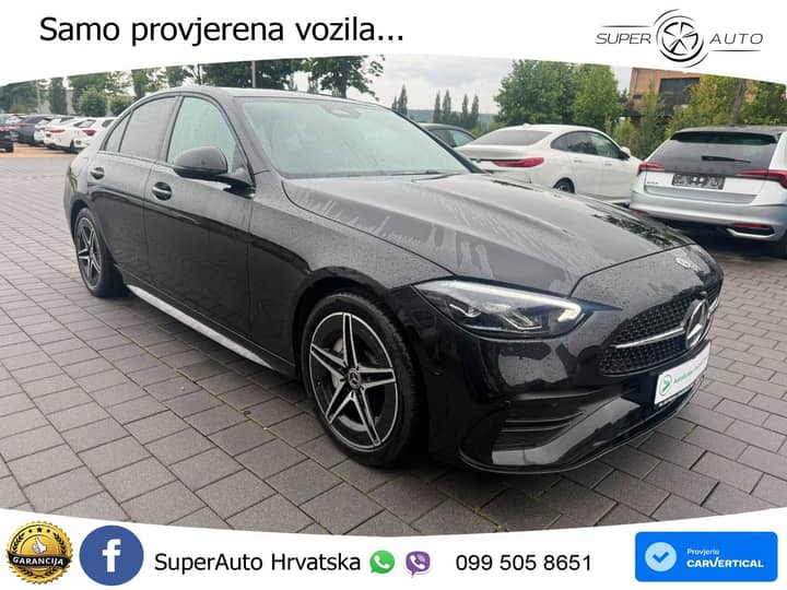 Mercedes C 180 9G-Tr. AMG 170 KS, LED+ACC+GR SJED+360+VIRT+PDC