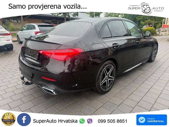 Mercedes C 180 9G-Tr. AMG 170 KS, LED+ACC+GR SJED+360+VIRT+PDC