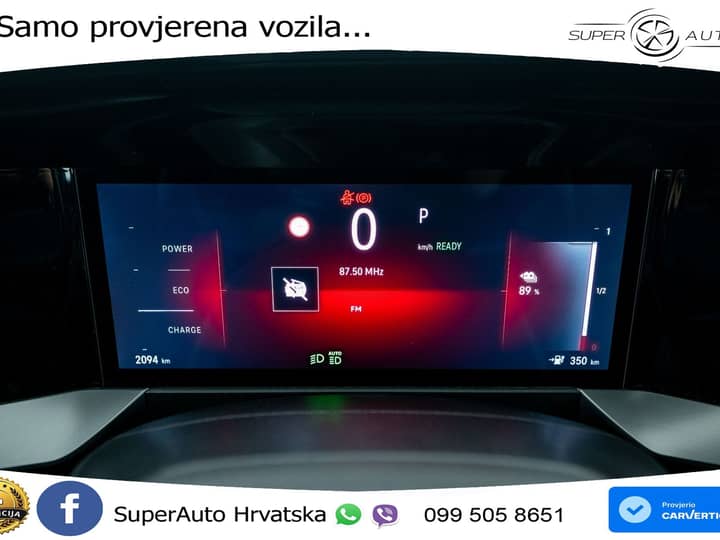 Opel Mokka-E 54 kWh Ultimate 156 KS, LED+KLIMA+KAM+VIRT+PDC