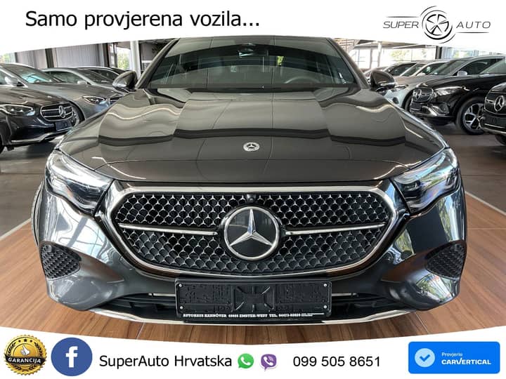 Mercedes E 450d 4M Aut. Avantgarde 367 KS, PANO+360+ACC+GR SJED+KEY+VIRT+LANE